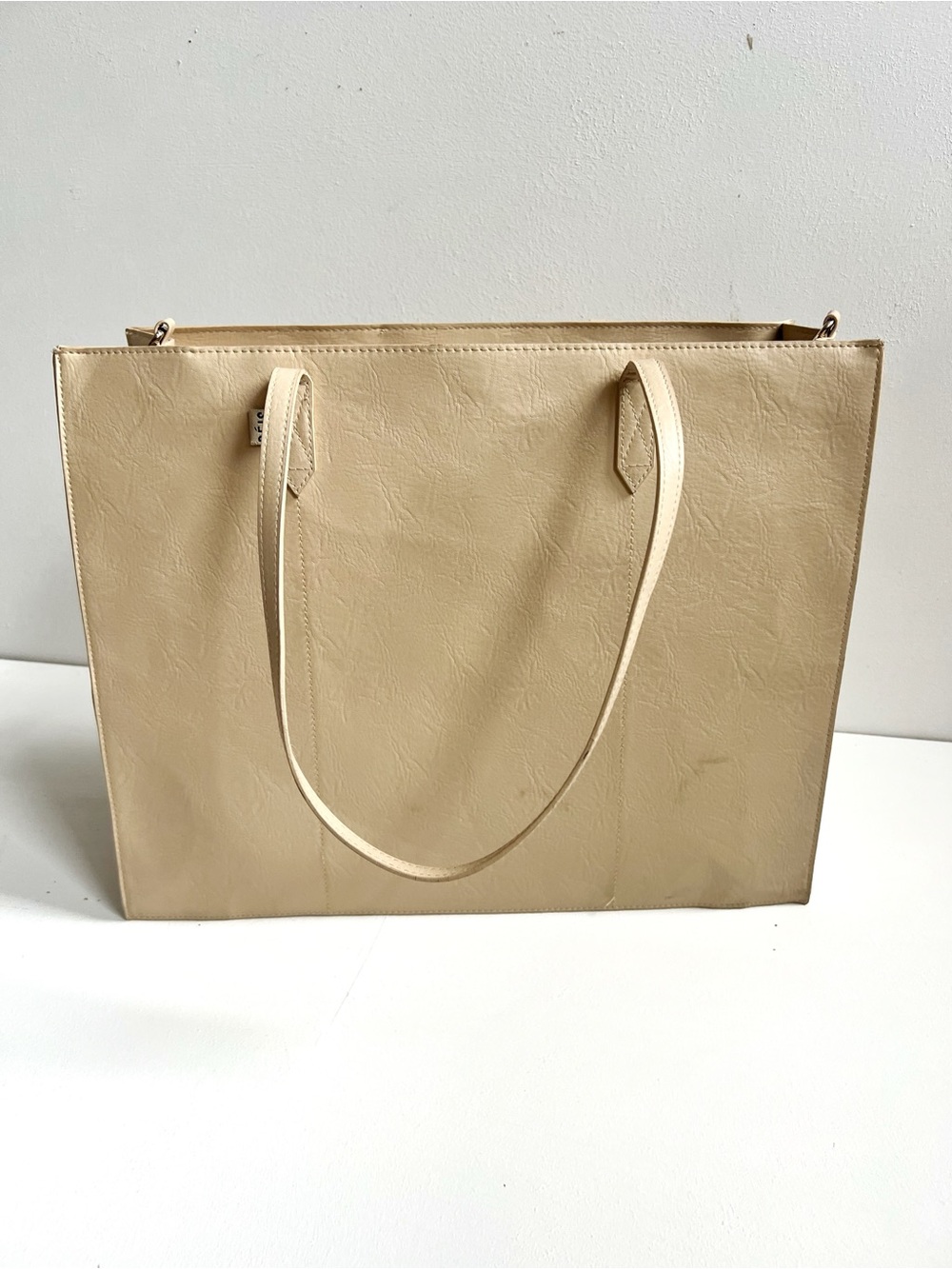 BEIS | Beige Large Work Tote Bag